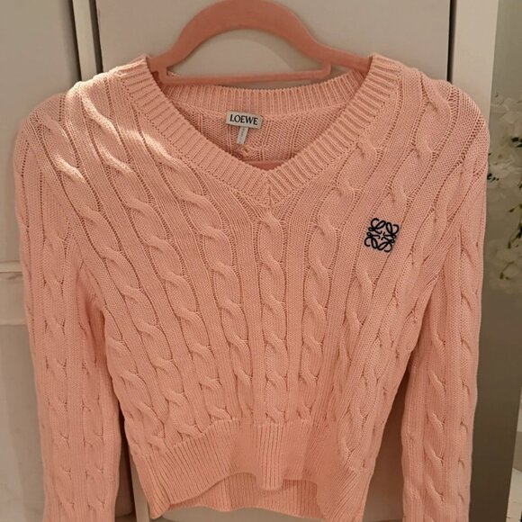 LOEWE Anagram Embroidered Sweater in Knit - Picture 2 of 5